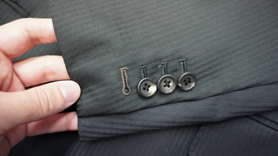 袖口（本切羽）